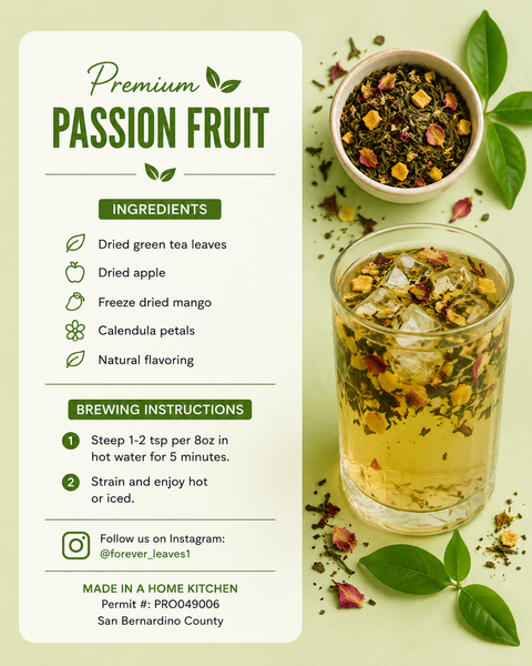 Passion fruit tea
