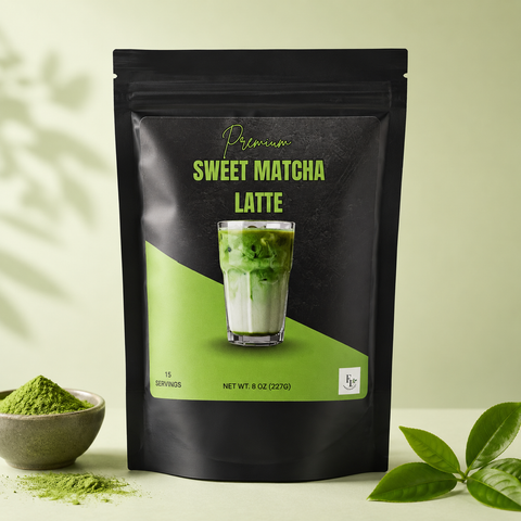 Premium Sweet Matcha Latte